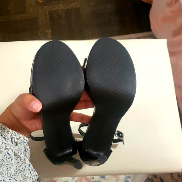 Steve Made Black Open Toe Heel strap - Picture 5 of 8